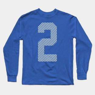 Iconic  Number 2 Long Sleeve T-Shirt